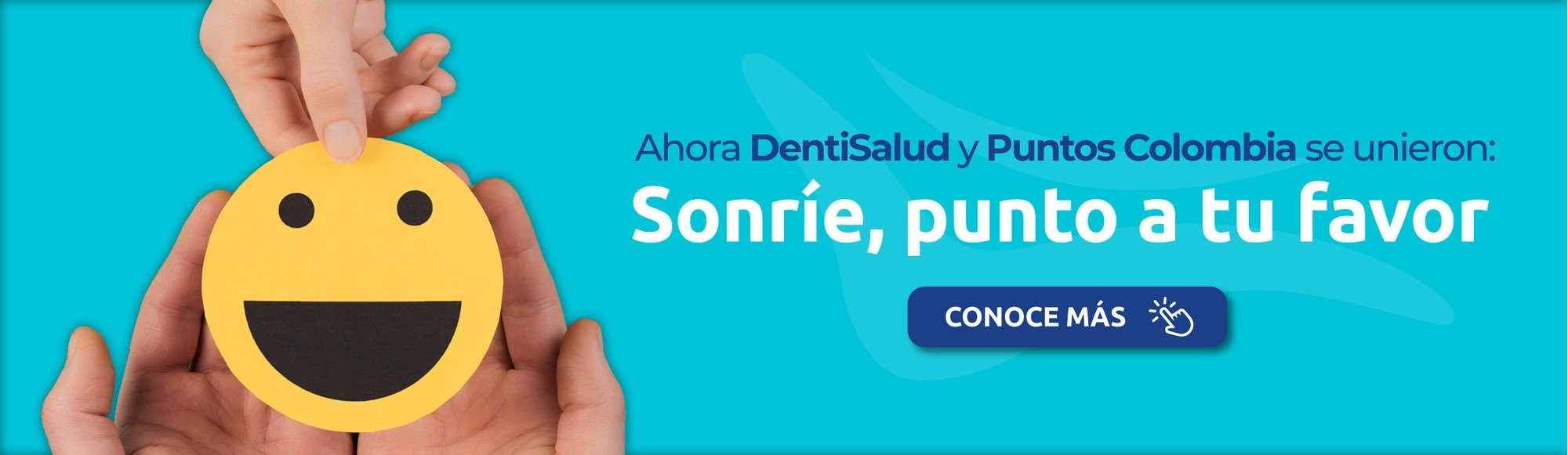 Inicia tu tratamiento con Puntos Colombia en DentiSalud